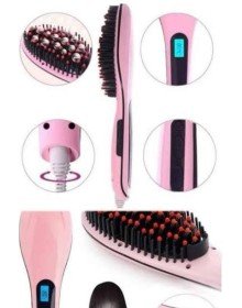 Hair Brush Smart LCD Screen Practical Hair Straightener Comb Practical Portable