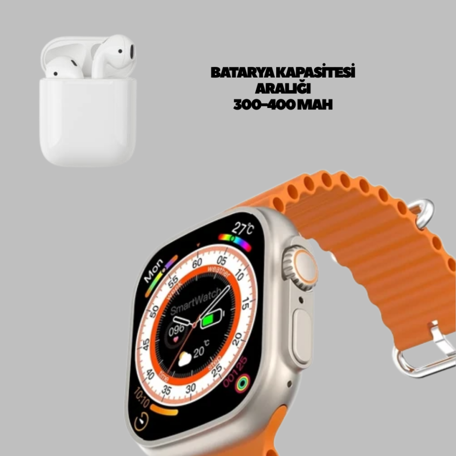 Watch 9 Max Smart Watch Headset with Voice Call Feature