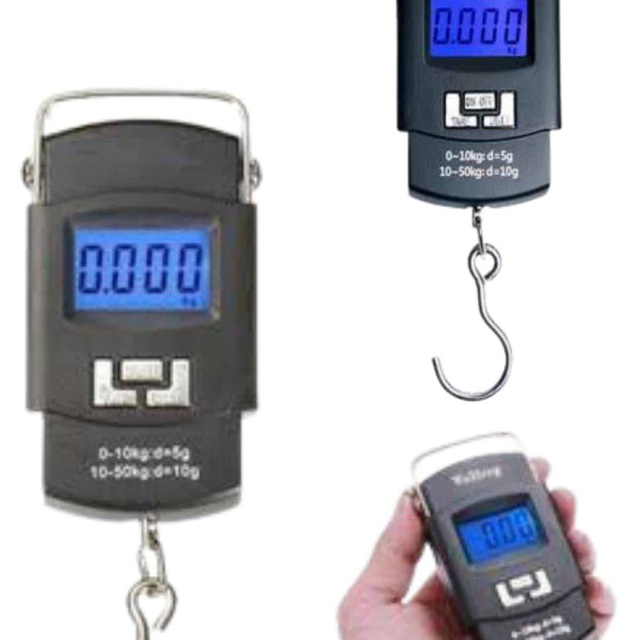 Hand Scale Digital Hand Scale 50 Kg Capacity with LCD Screen