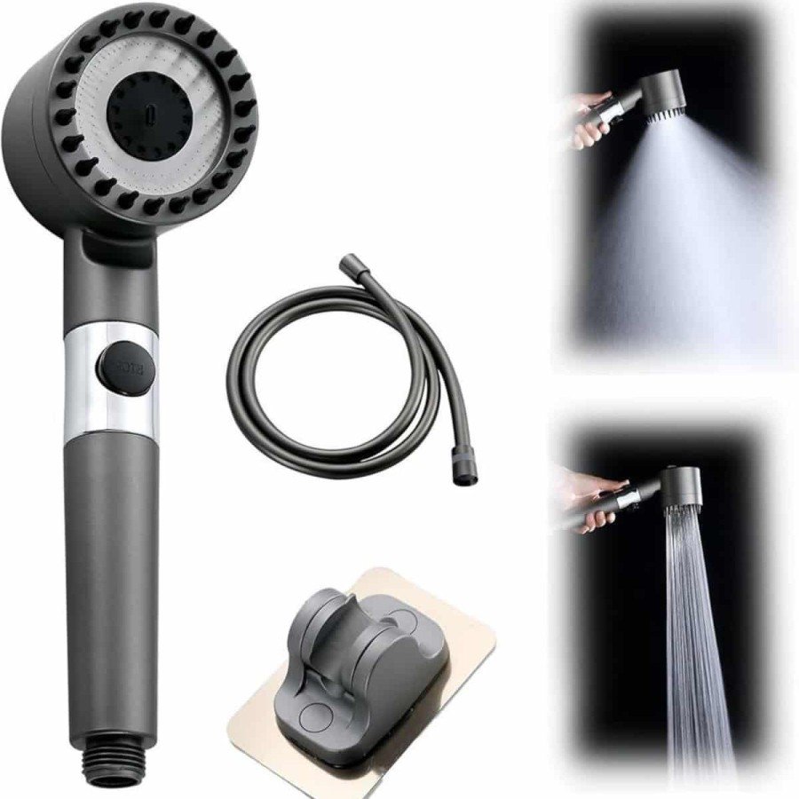Shower Head High Pressure Massage Comb 3 Stages Shower Head High Pressure Massage Comb 3 Stages