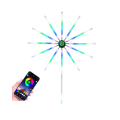 Modular RGB LED Wall Light with Fireworks Effect Remote Control