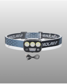 300 Lumen Sensor LED Head Lamp with USB Rechargeable SOS Mode 300 Lumen Sensor LED Head Lamp with USB Rechargeable SOS Mode