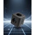 USB Cube Socket with 3 Sockets with Surge Protection for Electronic Devices USB Cube Socket with 3 Sockets with Surge Protection for Electronic Devices