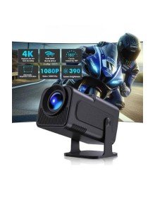 Android Projection Black Portable Cinema Projector 4k 1080p Home Theater Bluetooth