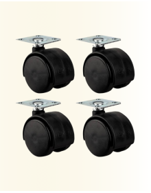 Multi-Purpose Non-Lockable Table Leg Wheel 6 cm