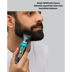 VGR V-695 Professional Shaver with Ceramic Blade Turbo Powerful Engine VGR V-695 Professional Shaver with Ceramic Blade Turbo Powerful Engine