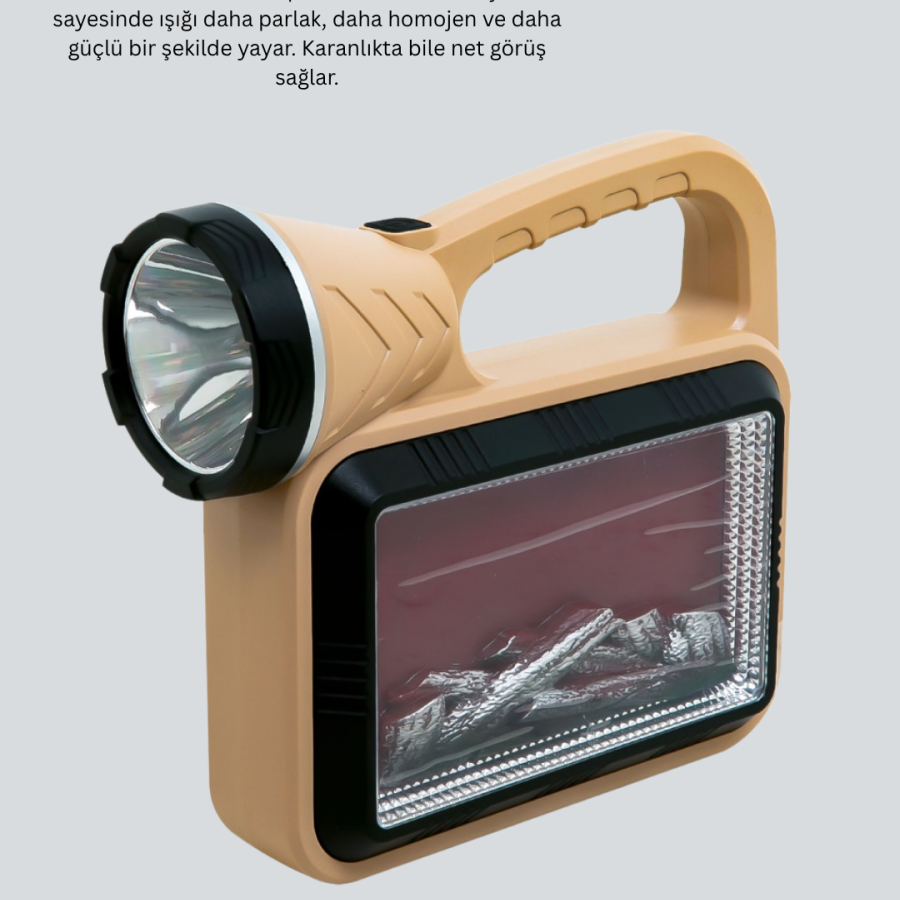 Solar Energy Flame Effect Lamp – COB Technology, Outdoor Lighting