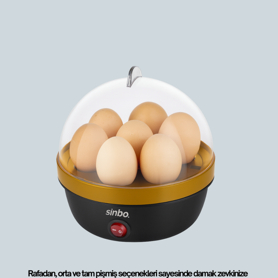 7 Egg Steamer Egg Cooker with Automatic Shut-Off Feature