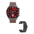 Smart Watch for Men Steel Strap Bluetooth Connected iOS and Android Compatible