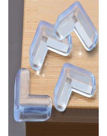 8-PIECE Table Coffee Table Corner Protector Silicone - Child Protection Apparatus