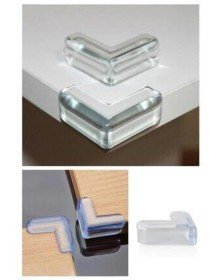8-PIECE Table Coffee Table Corner Protector Silicone - Child Protection Apparatus