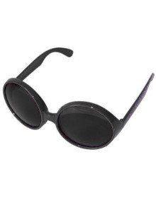 80's Black Color Nostalgia Yeşilçam Party Glasses