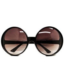 80's Black Color Nostalgia Yeşilçam Party Glasses