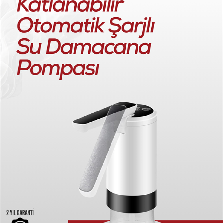 Long Charging Time Water Pump | One Button Start/Stop | Compatible with Glass Bottle | Energy Saving 4W Power