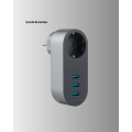 Child Proof Thermal Socket – 3 USB Charging and Current Protection