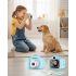 Blue Compact HD Digital Camera Portable Model with Video and Photo Recording Features