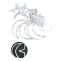 Large Size Illuminated Moon Star LED for Ramadan Large Size Illuminated Moon Star LED for Ramadan