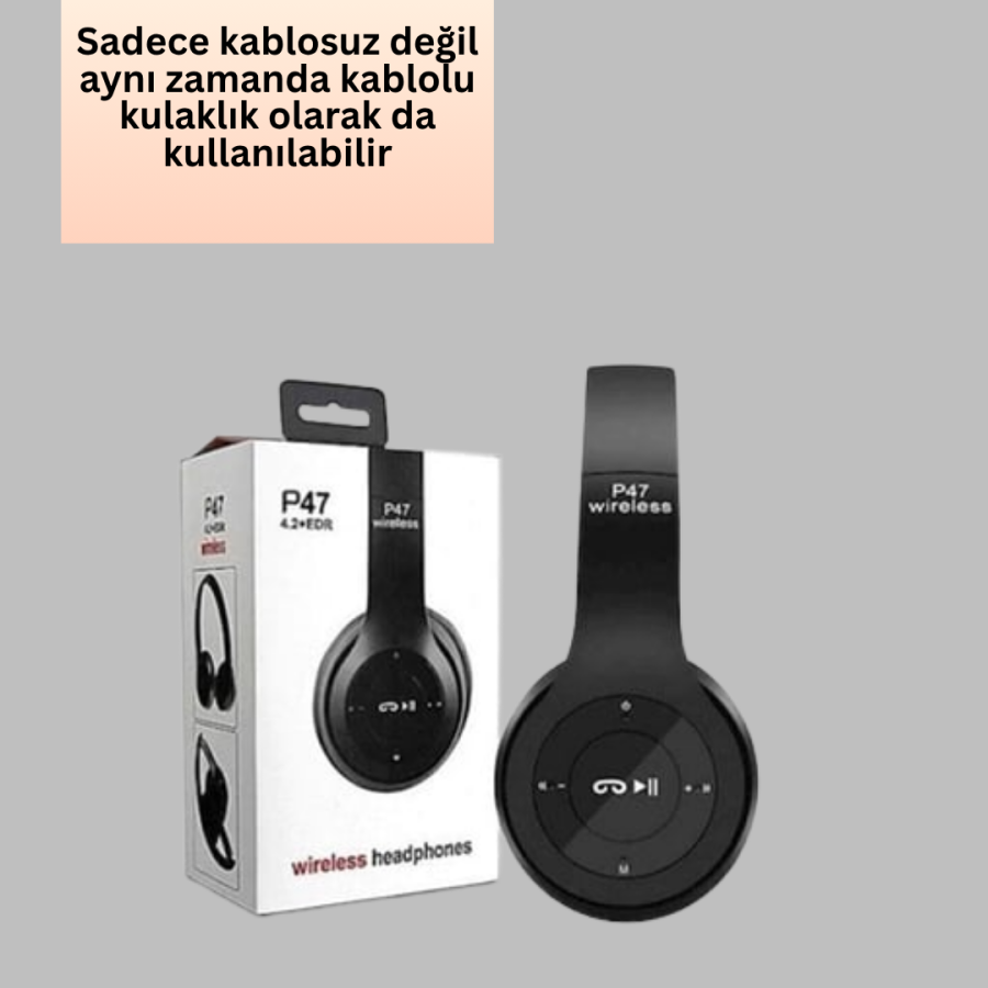 Foldable Design Bluetooth 5.0 Headset | Hands-Free Calling and Dual Device Support Foldable Design Bluetooth 5.0 Headset | Hands-Free Calling and Dual Device Support