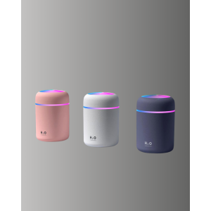 Quiet Desktop Humidifier with LED Lights – 3 Steam Modes Quiet Desktop Humidifier with LED Lights – 3 Steam Modes
