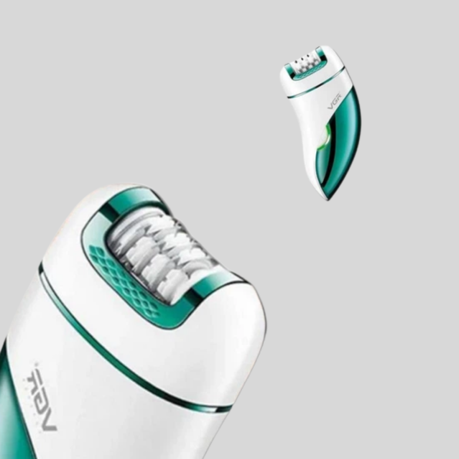Multifunctional Epilator 600mAh 90 Minutes Use LED Metal Head Waterproof