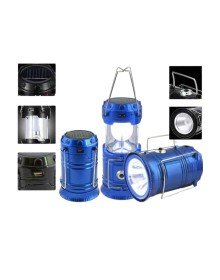 Solar Rechargeable Camping Lamp Solar Powered Sled Camping Lantern Tent Lantern LED Searchlight