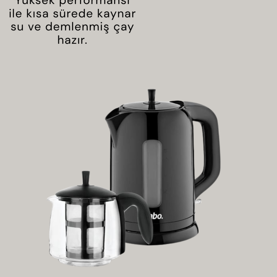 2 in 1 Tea Maker and Kettle with Keep Warm Feature