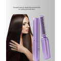 Heated Hair Straightener Brush – Cordless and Lightweight Design Heated Hair Straightener Brush – Cordless and Lightweight Design