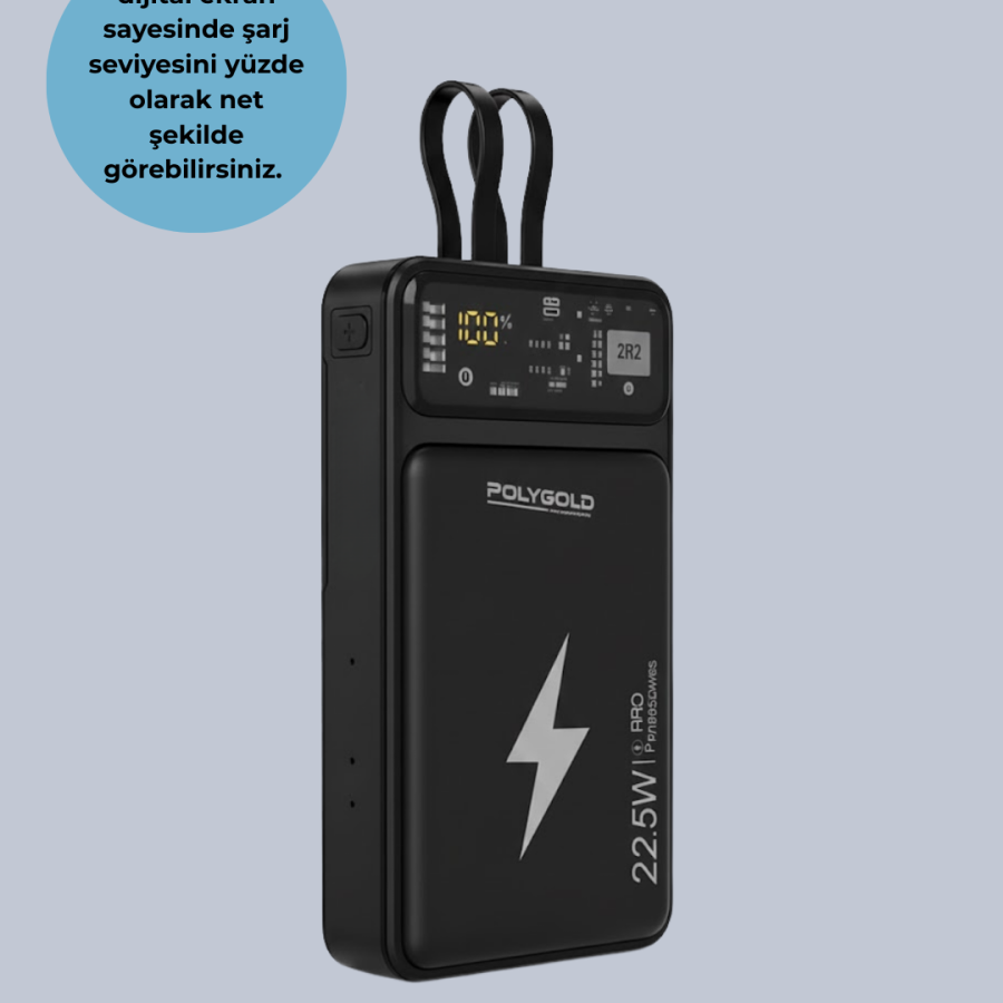 Mobile Powerbank 22.5W PD Supported Fast Charging