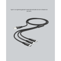 3 in 1 Charging Cable with Durable Metal Head – Compatible with All Devices 3 in 1 Charging Cable with Durable Metal Head – Compatible with All Devices