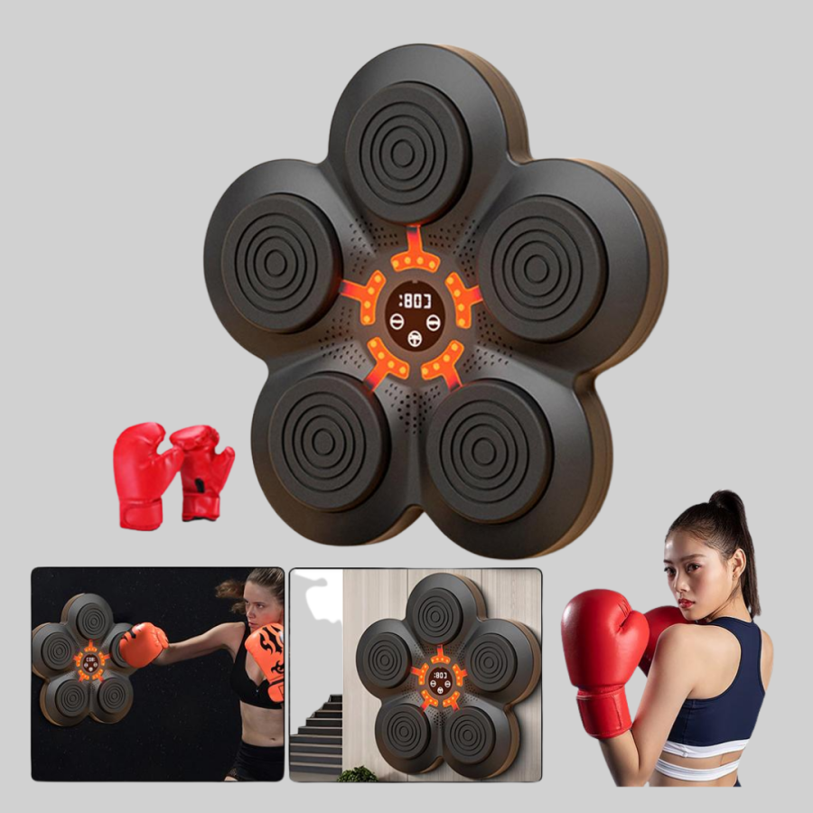 Smart Boxing Training Device with Bluetooth, Light-Targeted Cardio and Fitness Equipment Smart Boxing Training Device with Bluetooth, Light-Targeted Cardio and Fitness Equipment