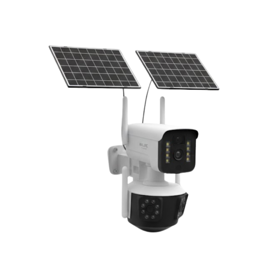 4G Supported Dual Solar Panel IP Camera with Night Vision and Voice Communication 4G Supported Dual Solar Panel IP Camera with Night Vision and Voice Communication