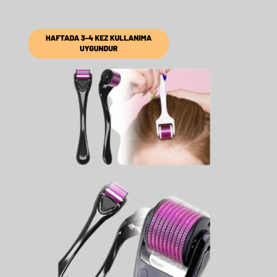 Titanium Derma Roller for Safe Use at Home – Black Handle Titanium Derma Roller for Safe Use at Home – Black Handle