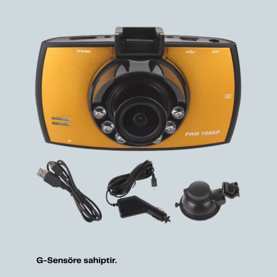 In-Car Security Camera HD DVR with Motion Detection