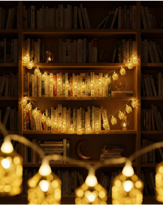 Decorative Ramadan LED Light Battery Operated Mosque Design Chain Lighting