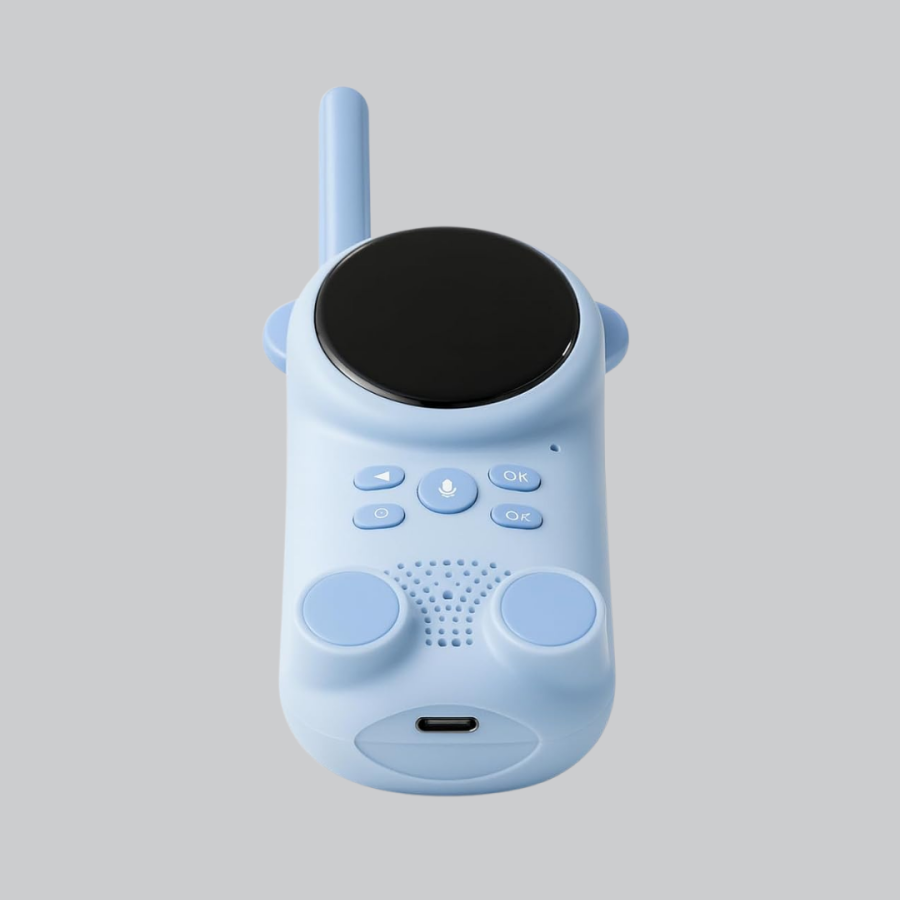 Child and Baby Monitor – 22 Channels, VOX Mode, USB Rechargeable, Color Screen