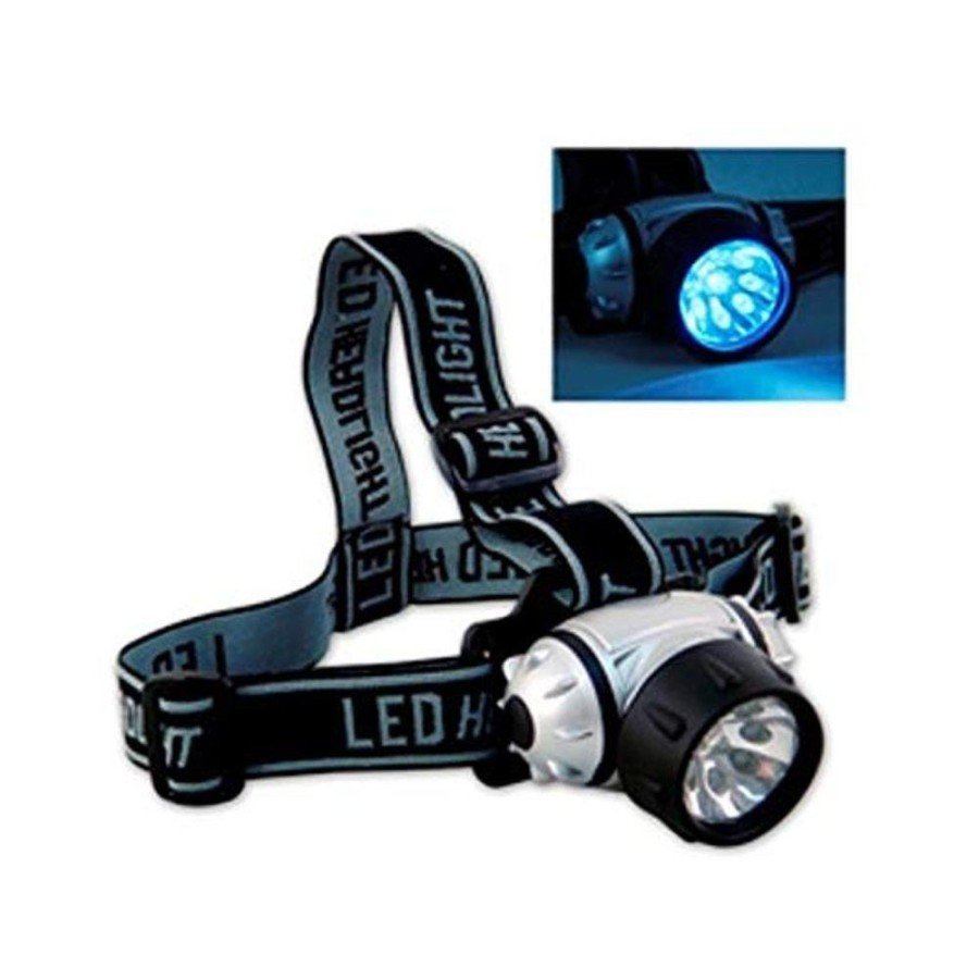 9 LED Battery Powered Head Lamp Wt-042