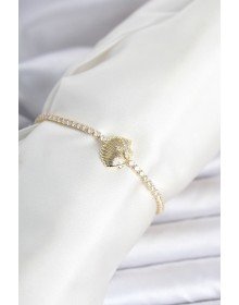 Brass Gold Color Seashell Model Waterway Women's Bracelet