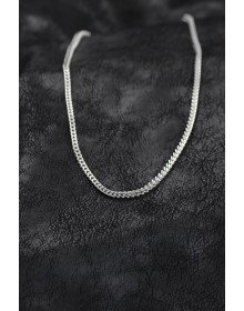316L Steel Silver Color Foxtail Model Chain Men's Necklace