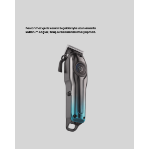 4 Limit Combs and Adjustable Cutting Length Hair Machine