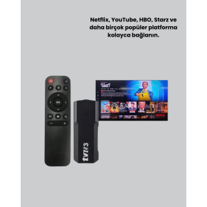 Android TV Stick 2GB RAM 16GB Storage Capacity