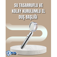 360° Adjustable Multifunctional Shower Head