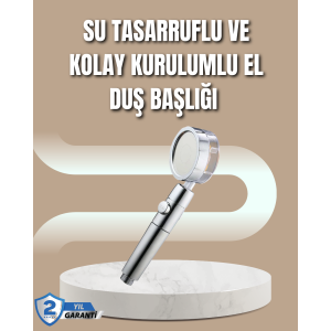 360° Adjustable Multifunctional Shower Head