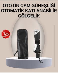 Durable UPE Alloy Umbrella Type Car Sunshade - Easy Folding