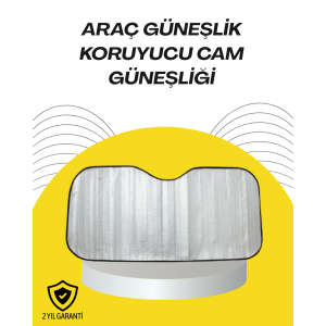 Foldable Reflective Car Sunshade – High Protection Against Summer Heat