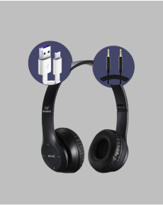Foldable Design Bluetooth 5.0 Headset | Hands-Free Calling and Dual Device Support Foldable Design Bluetooth 5.0 Headset | Hands-Free Calling and Dual Device Support