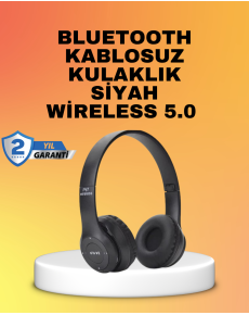 Wireless Headset with Microphone | Long Battery Life and Stereo Sound Performance