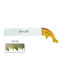Abaylar Medium Tooth Hand Saw No. 12 - Wooden Handle