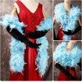 Light Blue Color Fluffy Thick Otriş Boa Feather 6 cm Width 180-200 cm Length Light Blue Color Fluffy Thick Otriş Boa Feather 6 cm Width 180-200 cm Length