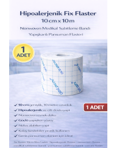 Hypoallergenic Fix Patch 10 cm x 10 m 1 Piece Nonwoven Medical Fixation Tape Adhesive Dressing Patch