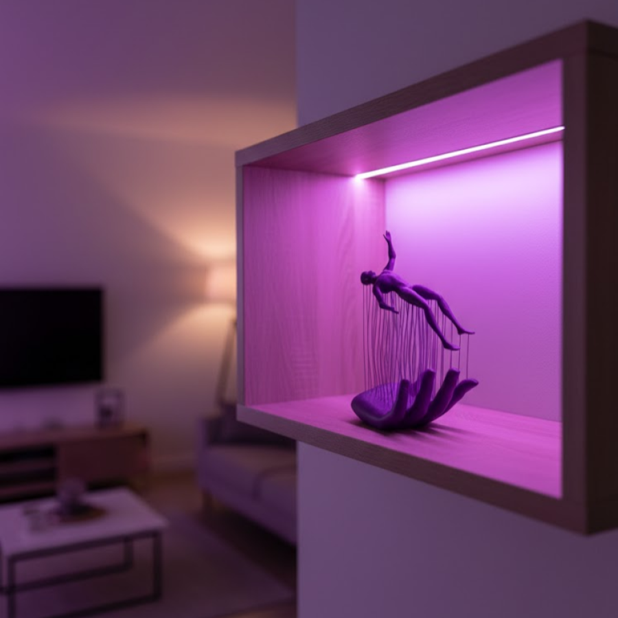 HAND HUMAN FIGURE PURPLE